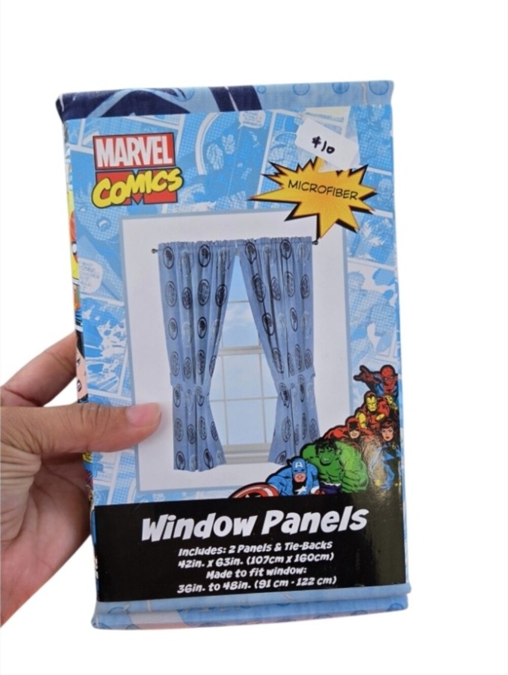Marvel Comics Avengers 63-inch Window Panels